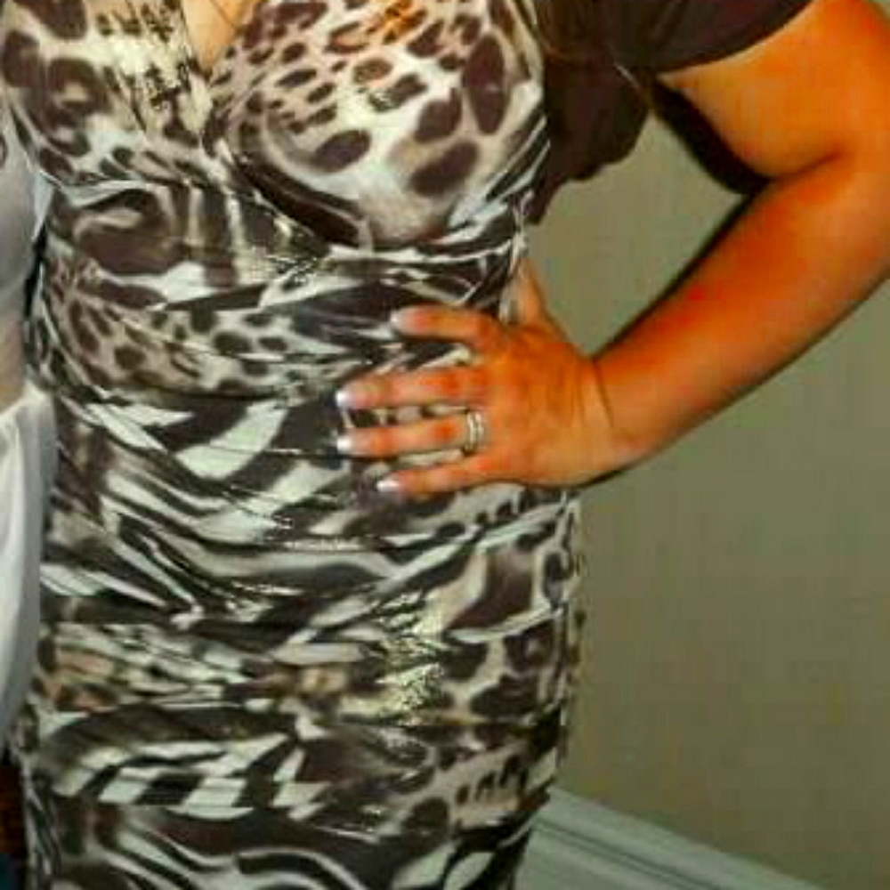 Leppard dress